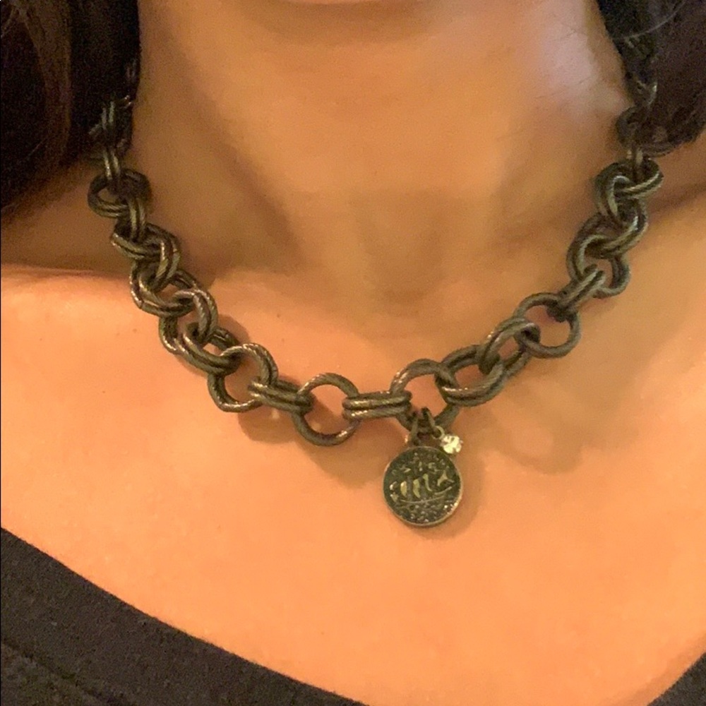 Rustic beautiful chain necklace
